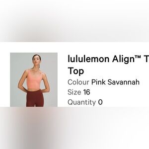 Lululemon Align Tank